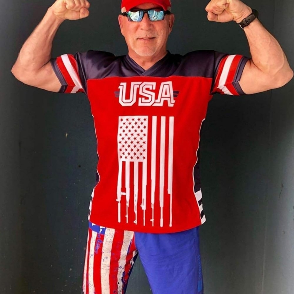 Greater Half Custom Second Amendment Foorball Jer… - image 5